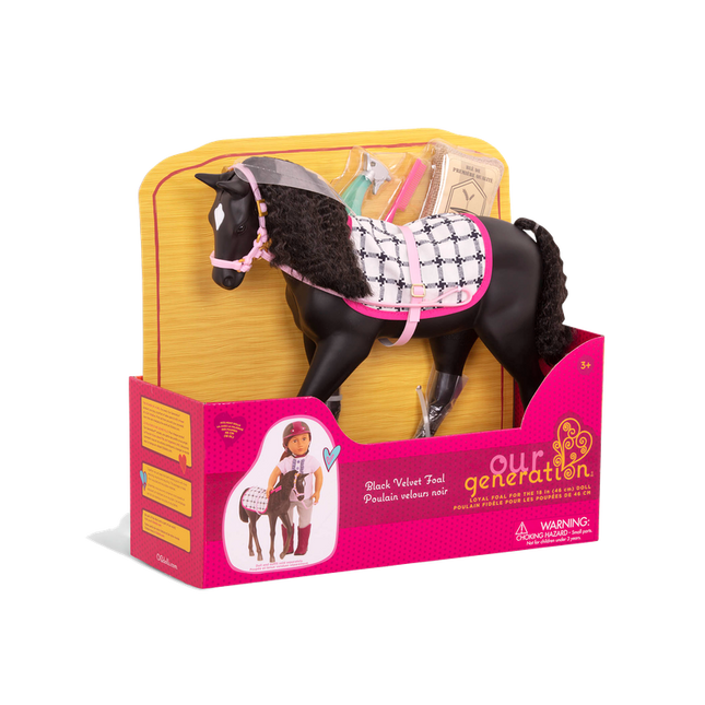 BA OG 38041 Black Velvet Foal
