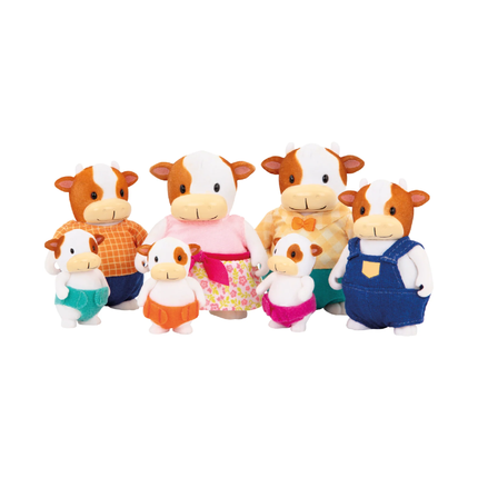 BA Woodzeez 6579 Cow Large Family Set