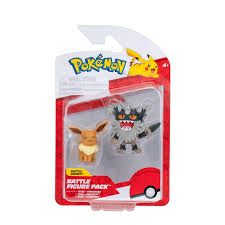 POKEMON  FIGURA PACK DE 2  W18 PERRSERKER Y EEVEE