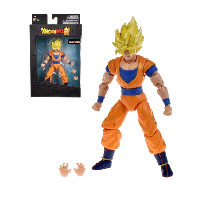 FIGURA 17 CMS LEGENDARIA DRAGON BALL Z DE BANDAI - SUPER SAIYAN GOKU