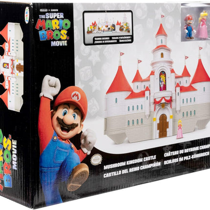 SUPER MARIO MOVIE MINI WORLD DLX PEACH CASTLE PLAYSET