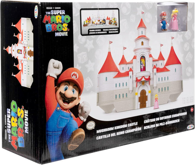 SUPER MARIO MOVIE MINI WORLD DLX PEACH CASTLE PLAYSET