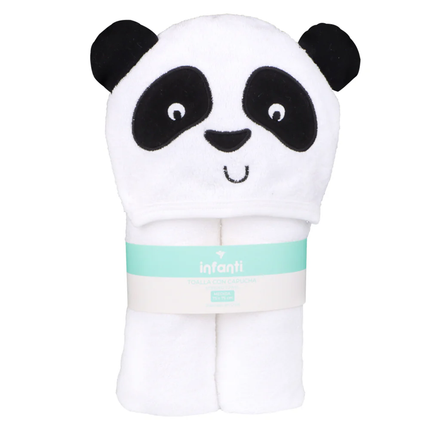 TOALLA CAPUCHA PANDA