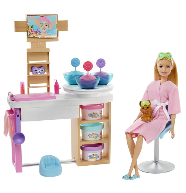 Barbie Fashion & Beauty Set de Juego Dia de Spa