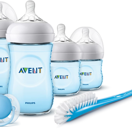 Set Recién Nacido Natural Blue