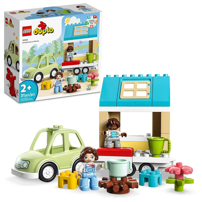 LEGO DUPLO CASA FAMILIAR CON RUEDAS