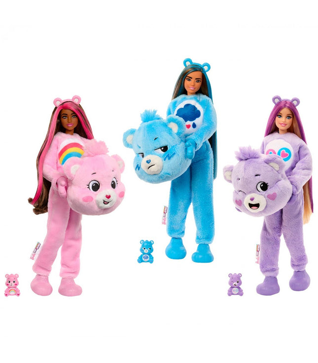 LAT BRB CUTIE REVEAL BARBIE X CARE BEARS ASST