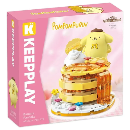 Pompompurin Panqueque de platano Bloques de Construcción 179 pcs