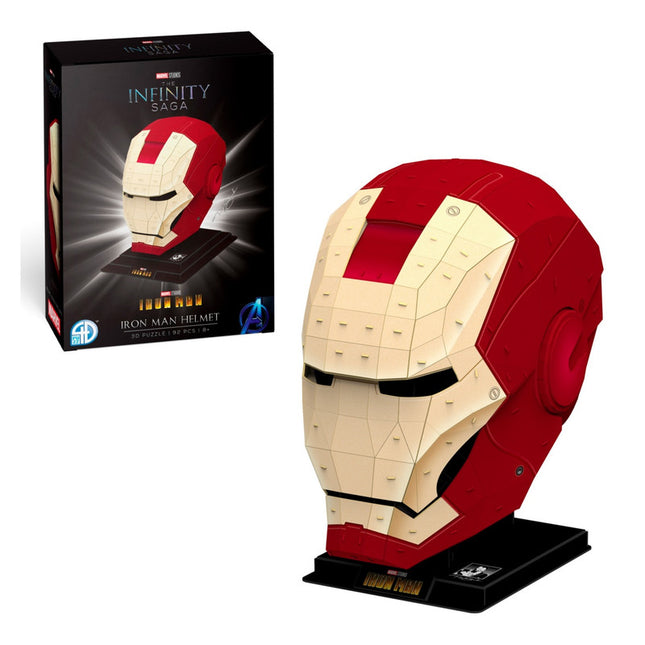 PUZZLE 4D CASCO IRONMAN DE MARVEL