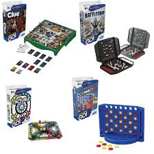 JUEGOS DE VIAJE (CLUE, BATTLESHIP, CONNECT 4)