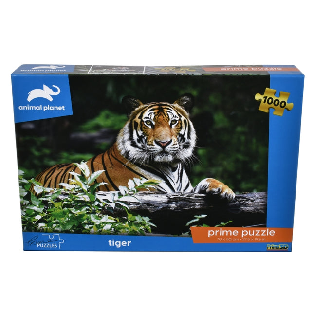 PUZZLE 2D DE 1000 PIEZAS DISCOVERY - TIGRE