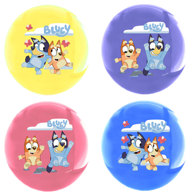 PELOTA DE PVC 22 CMS 4 COL. BLUEY
