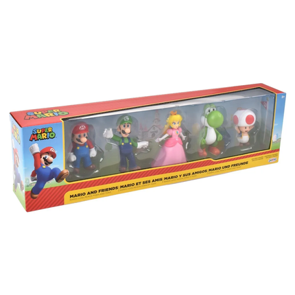 SET DE 5 FIGURAS 6 CM SUPER MARIO ODYSSEY DE NINTENDO - 400874