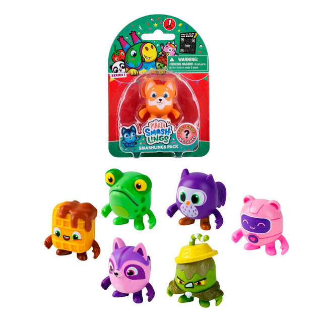 FIGURA PIÑATA SMASHLINGS DE 4 CMS