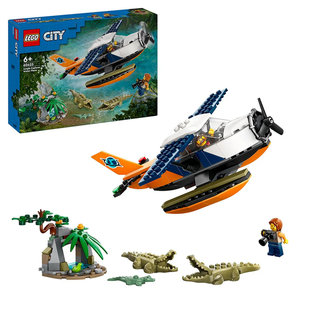 LEGO CITY EXPLORADORES DE LA JUNGLA: HIDROAVIÓN