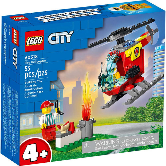 LEGO CITY HELICÓPTERO DE BOMBEROS