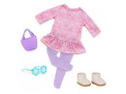 BA OG BD30485Z Rainbow Printed Dress