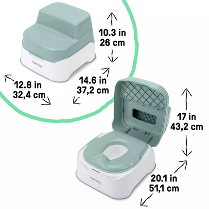 Potty 2 step stool