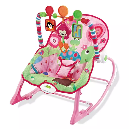 SILLA NIDO MECEDORA ROSA