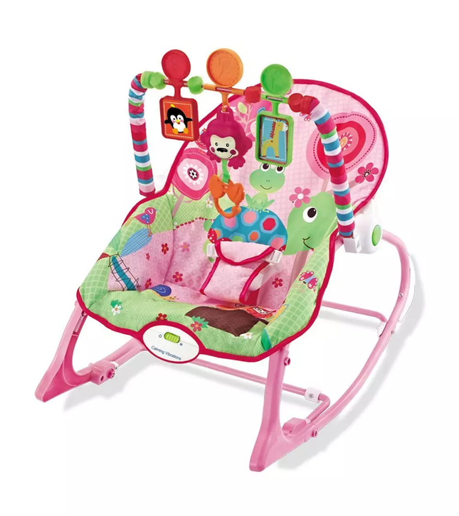 SILLA NIDO MECEDORA ROSA