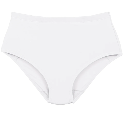 CALZÓN POSTPARTO EN ALGODÓN SUSTENTABLE. XL BLANCO