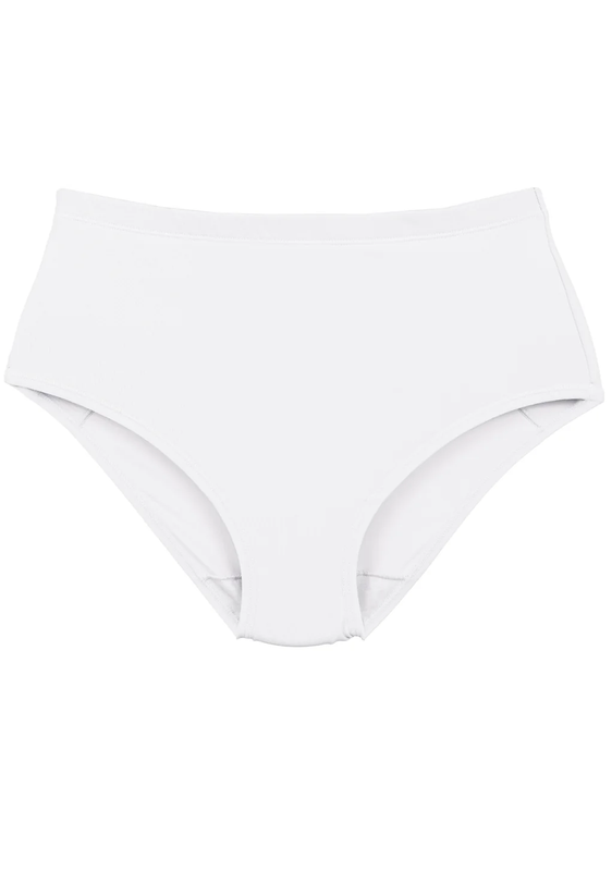 CALZÓN POSTPARTO EN ALGODÓN SUSTENTABLE. XL BLANCO