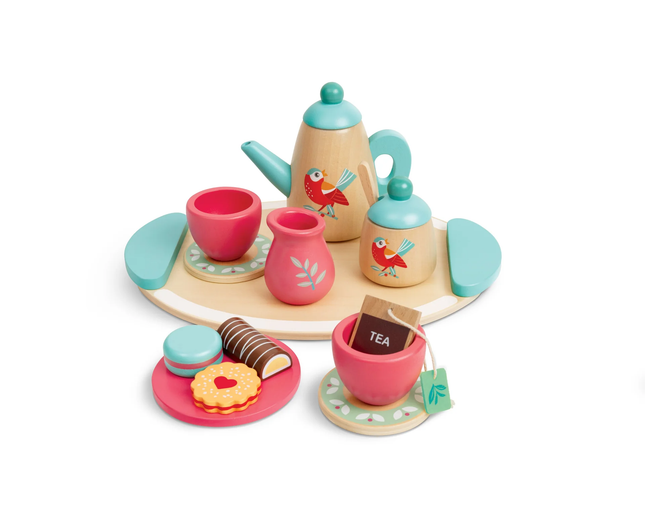 Set de Te de Madera