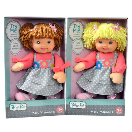 Muñeca Baby's "First Molly Manners" Surtido 38 cm