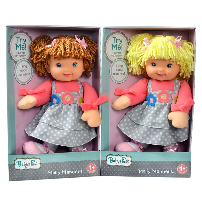 Muñeca Baby's "First Molly Manners" Surtido 38 cm