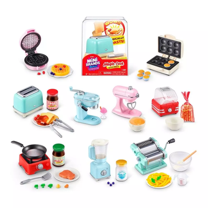 CAPSULA MINI BRANDS CON 9 SORPRESAS COCINA MAGICA DE ZURU - 77789