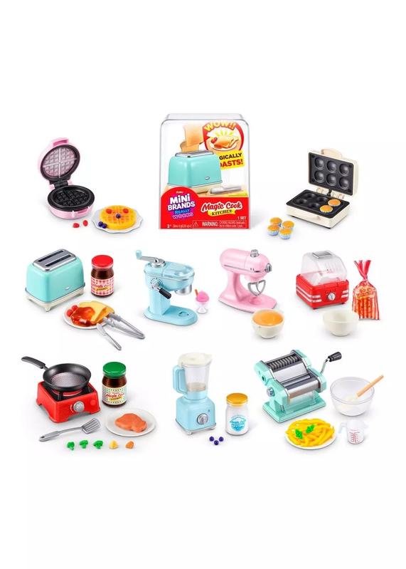 CAPSULA MINI BRANDS CON 9 SORPRESAS COCINA MAGICA DE ZURU - 77789