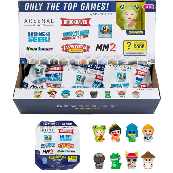 DEVSERIES SQUOOSHEMS FIGURAS ASST.