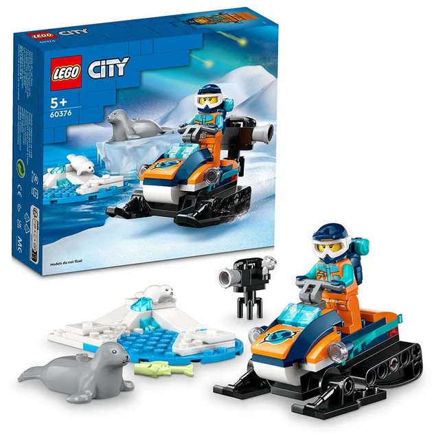 LEGO CITY EXPLORADORES DEL ÁRTICO: MOTONIEVE