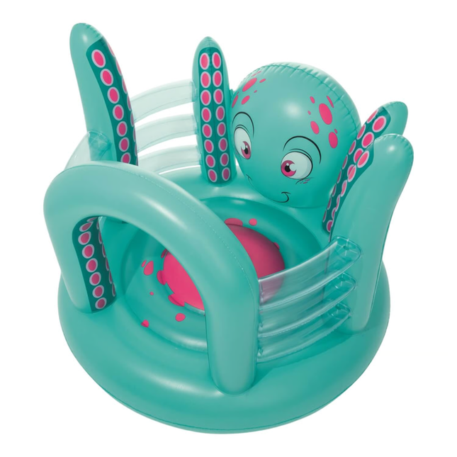Castillo Saltador Inflable Pulpo Para Niños 1,42X1,37X1,14 M