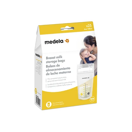BOLSAS PARA LECHE MATERNA  25 UNID