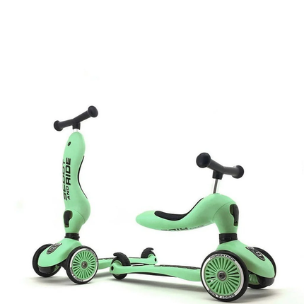 Scoot and Ride Scooter 2 en 1 Highway Kick 1 Kiwi