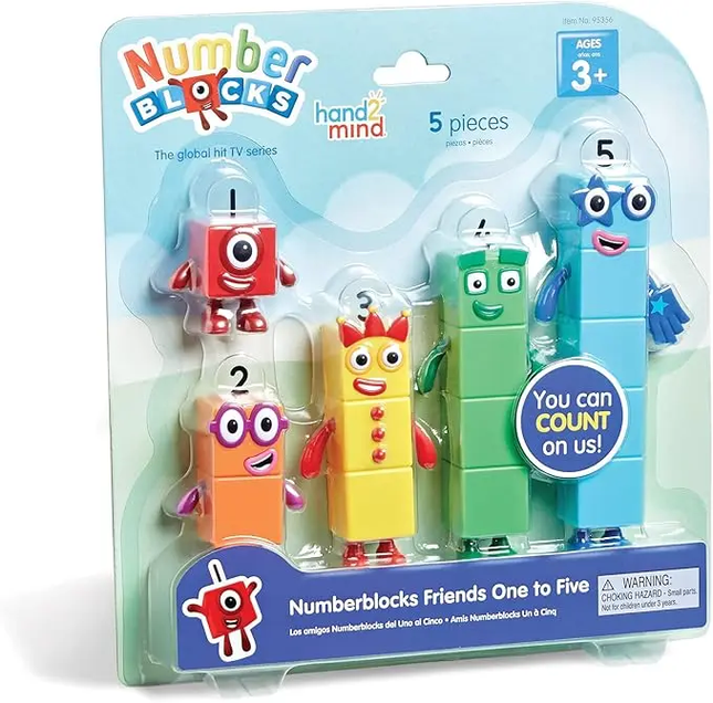 Numberblocks, Figures, One to Five