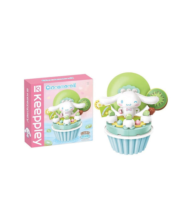 Cinnamoroll Cupcake – Dulce Set de Sanrio Bloques de Construcción 98 pcs