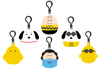 SQUISHMALLOWS PELUCHE 10 cm  CLIP SNOOPY