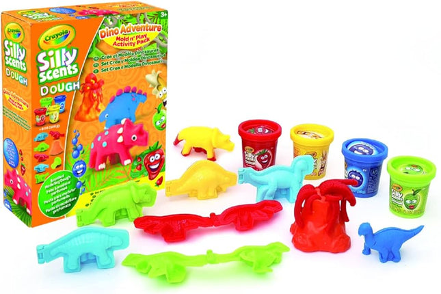 CRAYOLA SILLY SCENTS DINOSAURS MEDIYM SET