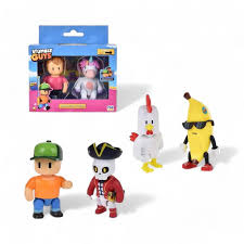 PACK 2 FIGURAS 8 CMS ARTICULADAS STUMBLE GUYS