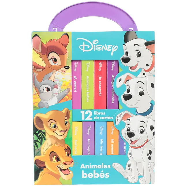 ANIMALES BEBES 12 LIBROS