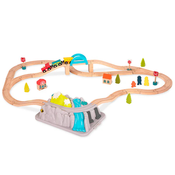 BA B Baby Mountain Train Set
