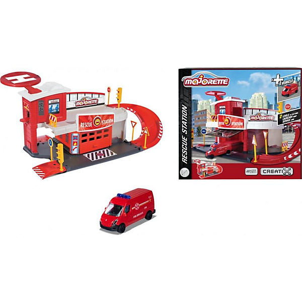 CREATIX RESCUE STATION + 1 VEHICLE