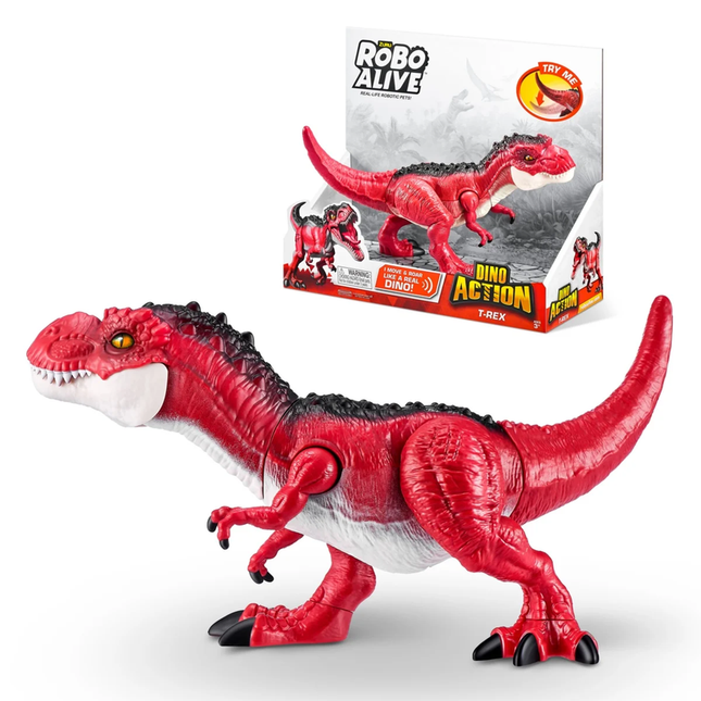 DINOSAURIO T-REX ROBO ALIVE ZURU