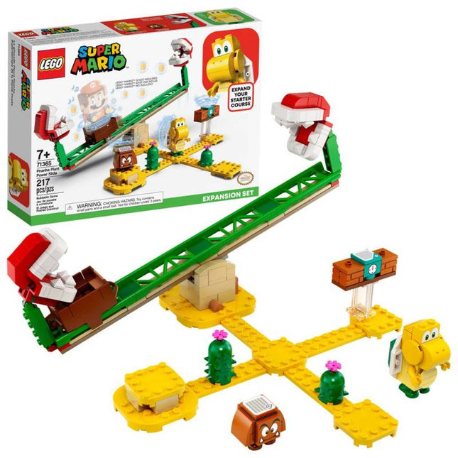 LEGO  SUPER MARIO SET DE EXPANSIÓN: SUPERDERRAPE DE LA PLANTA PIRAÑA