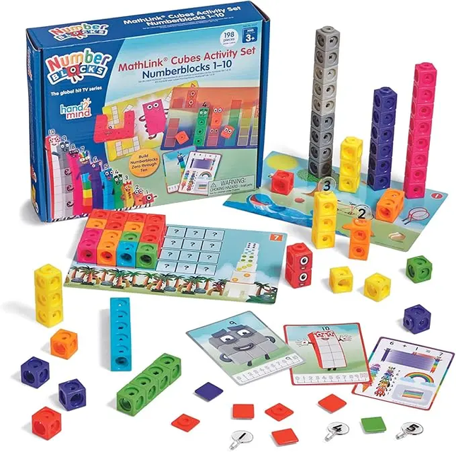 MATHLINK CUBES NUMBERBLOCKS SET 1-10