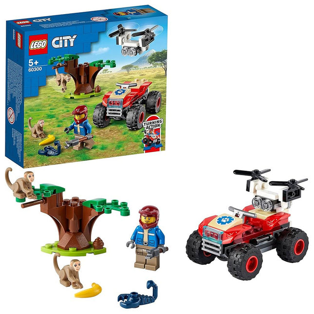 LEGO CITY RESCATE DE LA FAUNA SALVAJE: QUAD