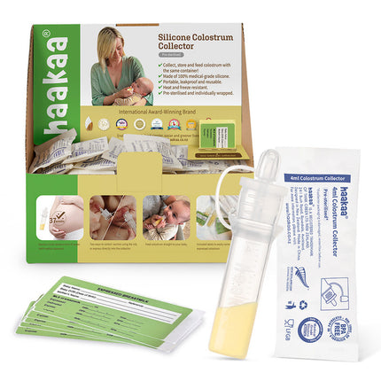 Recolector y dispensador de calostro PRE ESTERILIZADO - Pack de 50 unidades