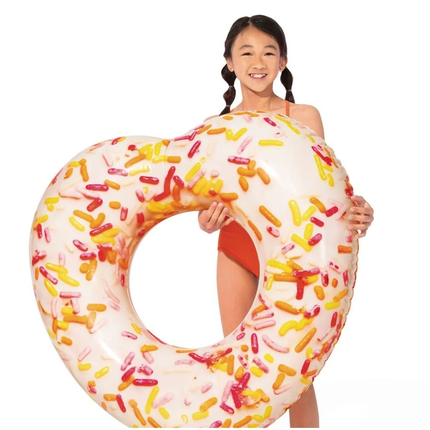FLOTADOR INFLABLE DONUT CORAZÓN 89X25X94 CM
